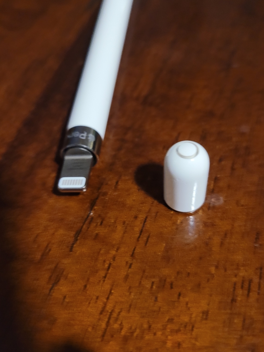 Apple Lightning Smart Stylus Tip and Cap - White